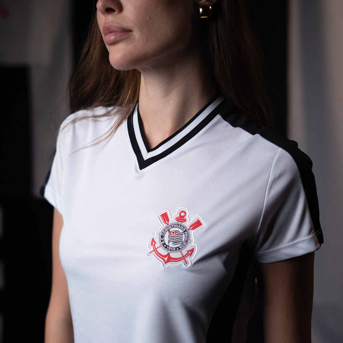 Corinthians Retro White Dry Woman's T-Shirt