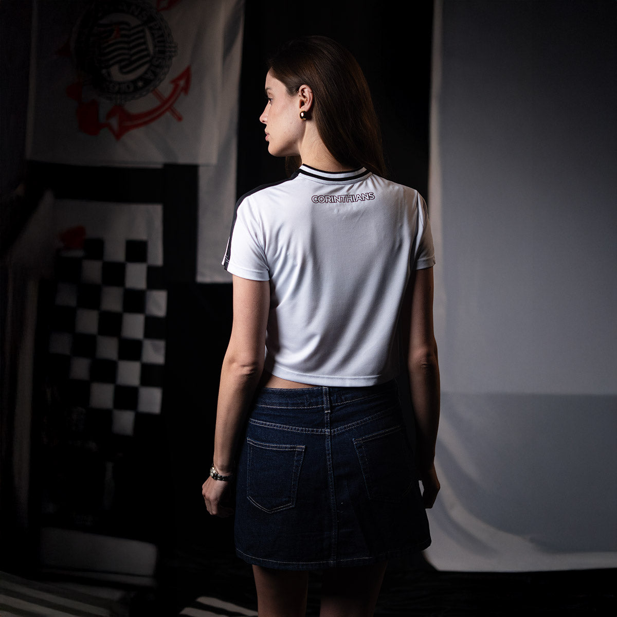 Corinthians Retro White Dry Woman's T-Shirt