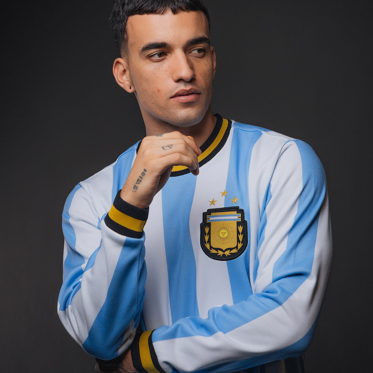 Argentina Retro World Champion Men's Sweatshirt