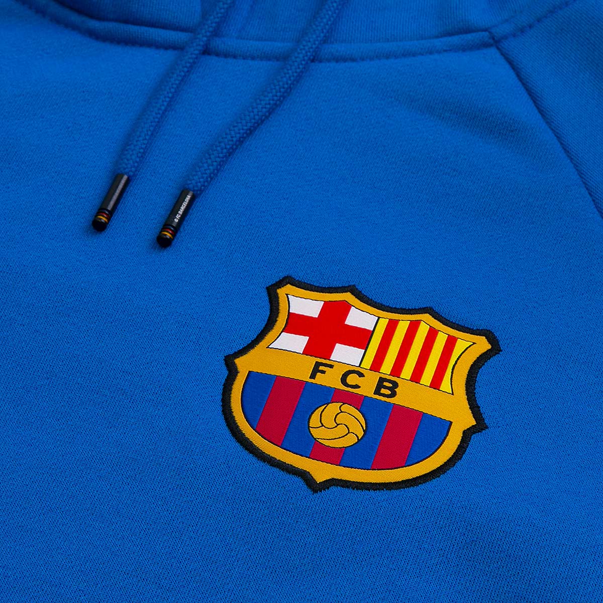 Barcelona Retro Blue Men's Sweatshirt