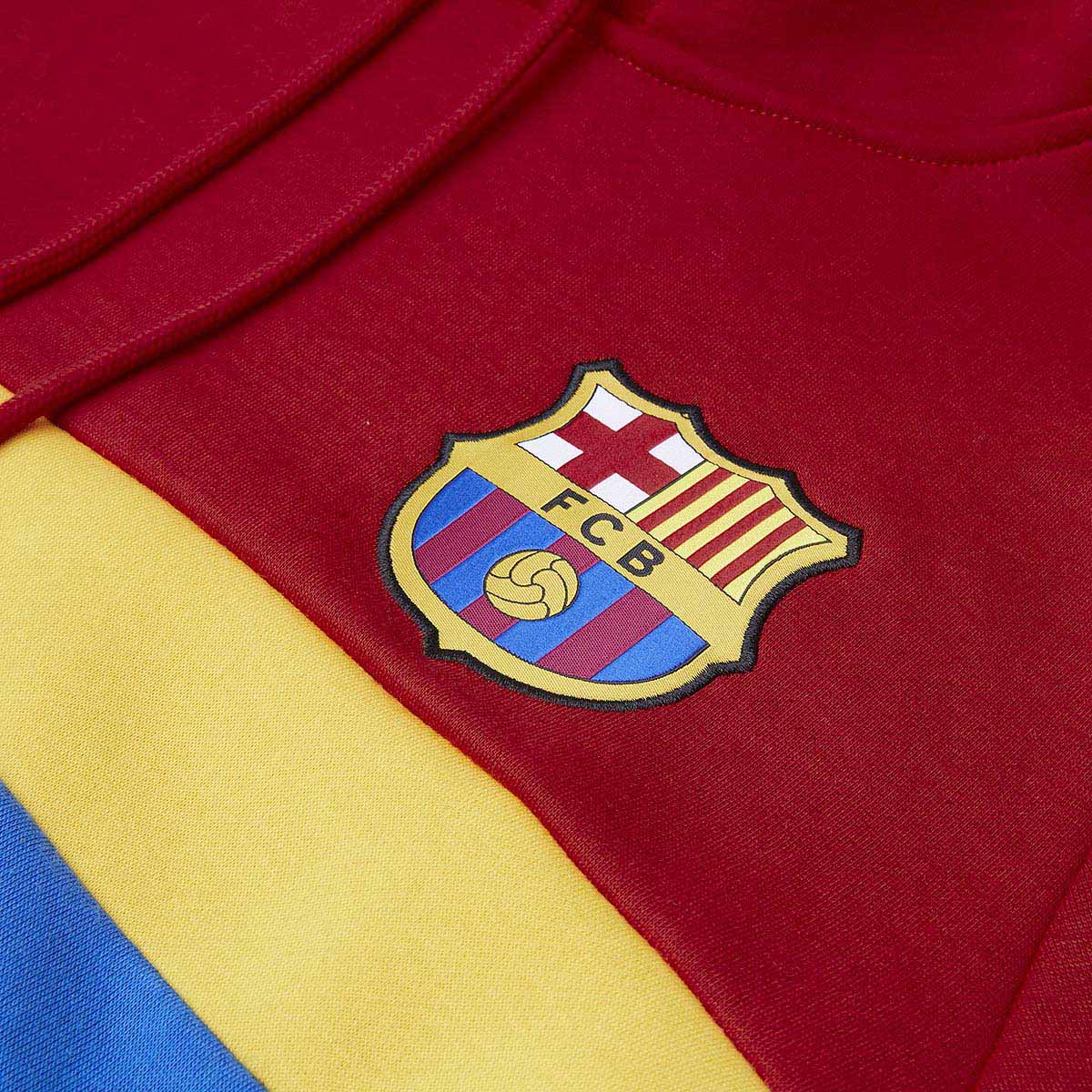 Barcelona Retro Red Men's Sweatshirt
