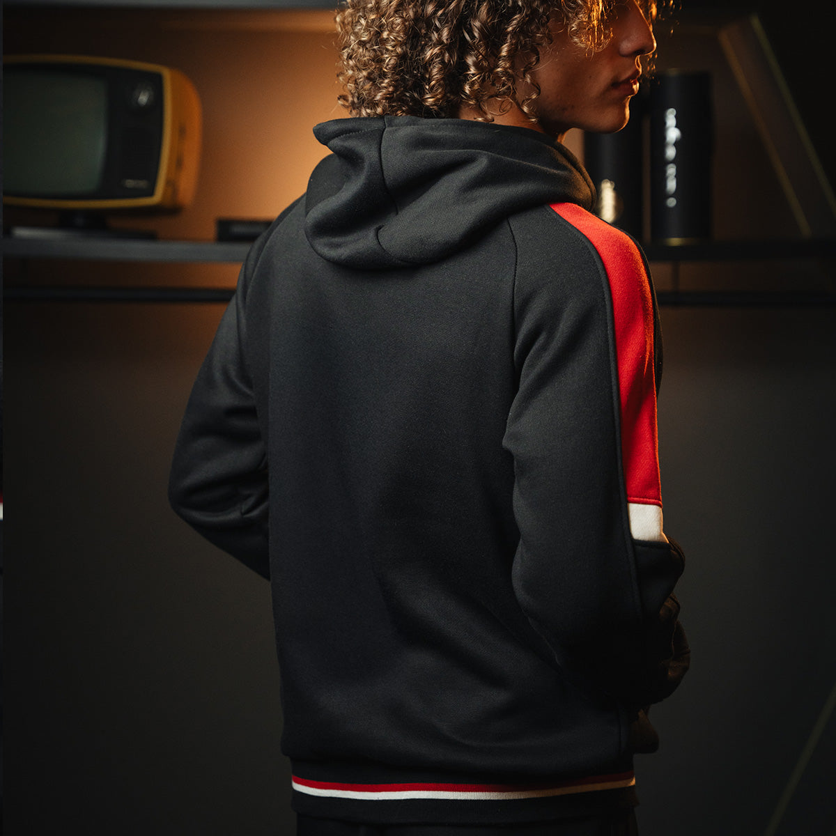 São Paulo Retro Black Men's Sweatshirt
