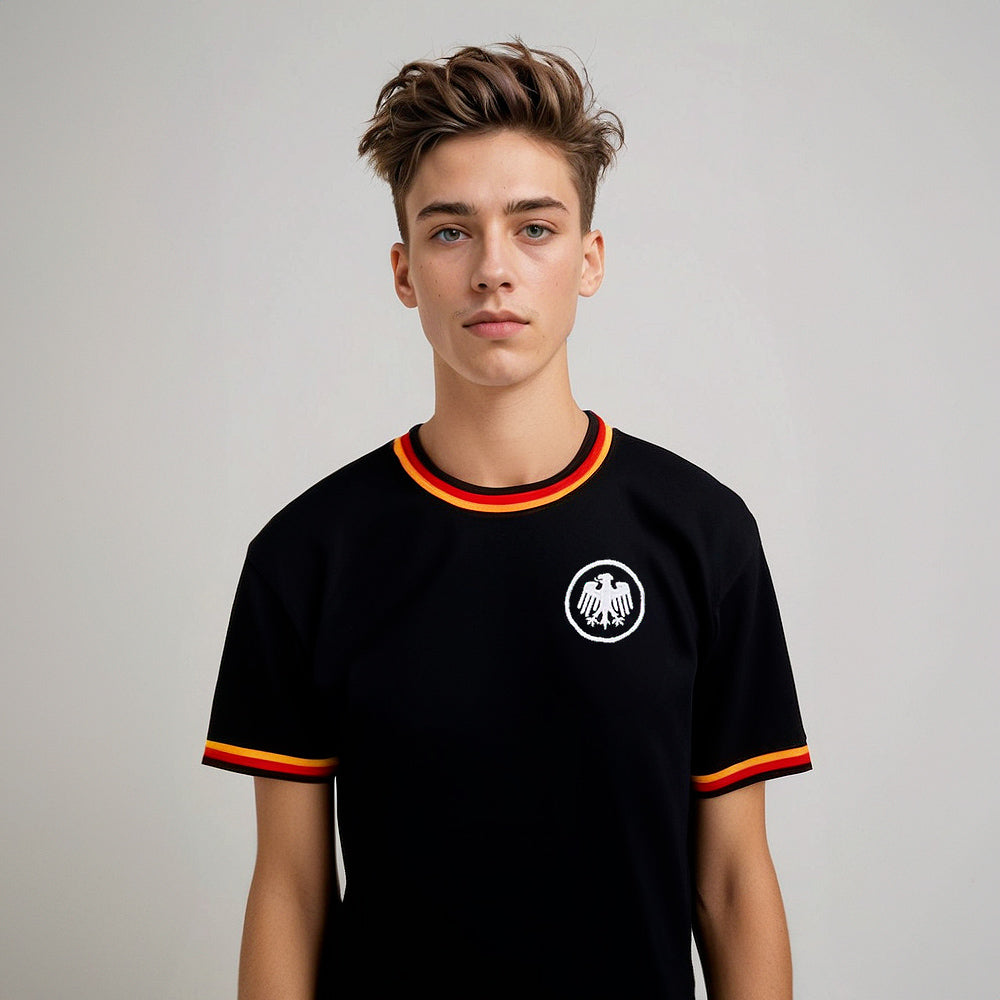 Germany Retro Black Unisex Kid's T-Shirt