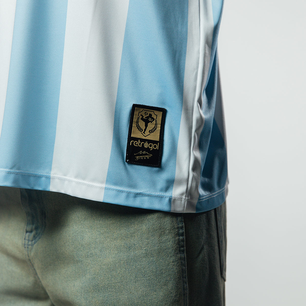 Argentina Retro 1986 Maradona Men's T-Shirt