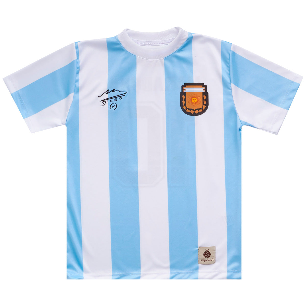 Argentina Retro God Unisex Kid's T-Shirt
