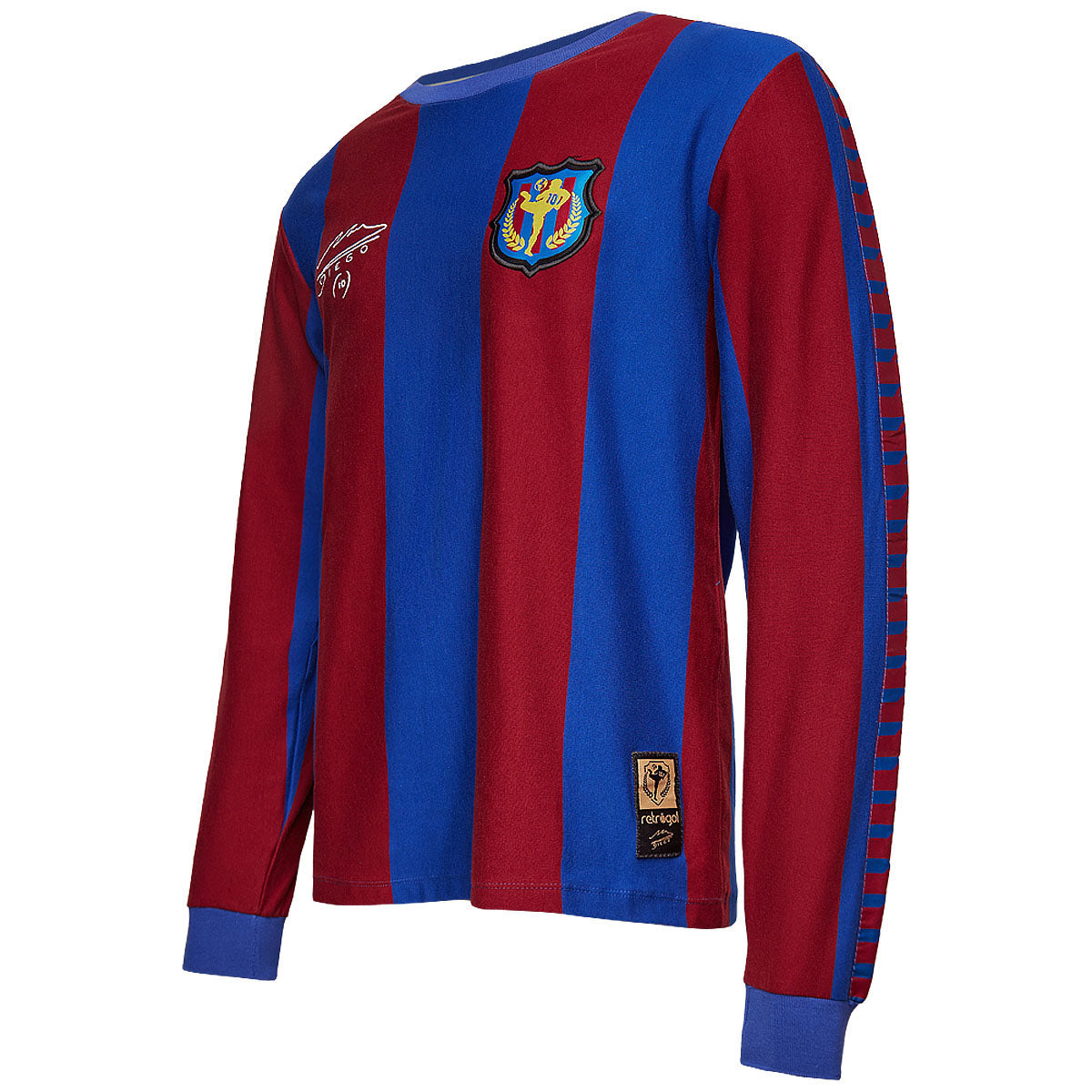 Barcelona Retro 80s Men's Long-Sleeved T-Shirt