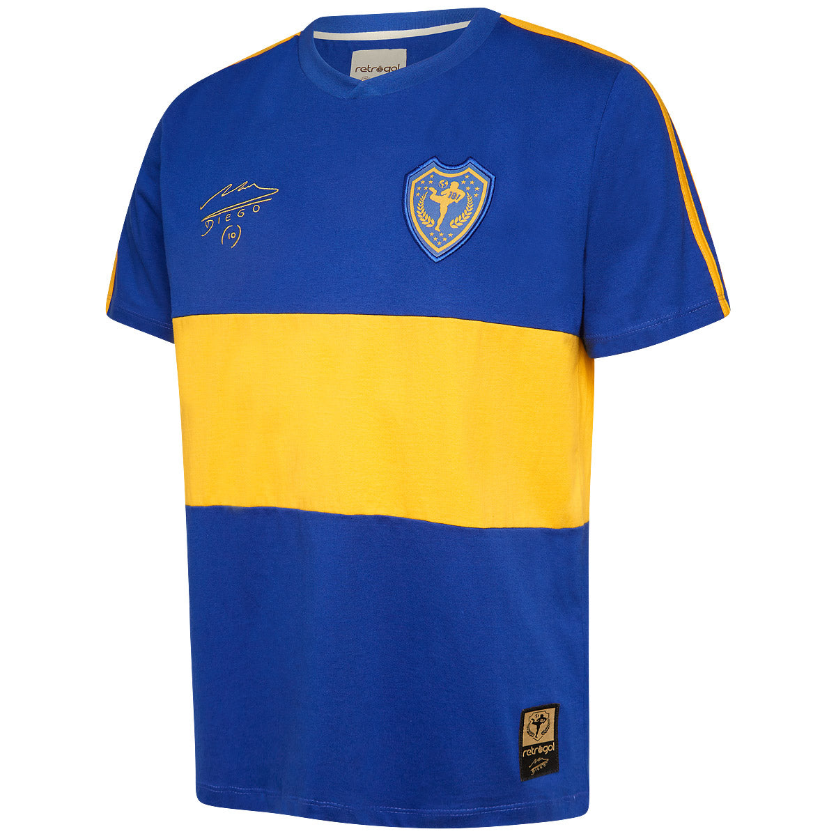 Boca Juniors Retro 1981/82 Maradona Men's Polo T-Shirt