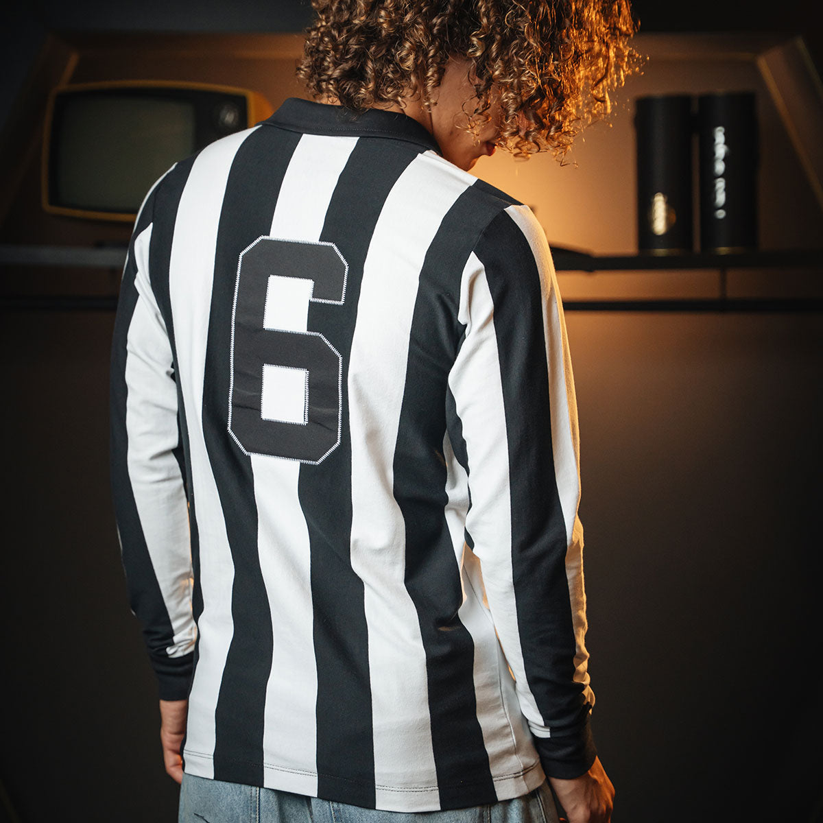 Botafogo Retro 1962 Nilton Santos Men's Long Sleeved T-Shirt