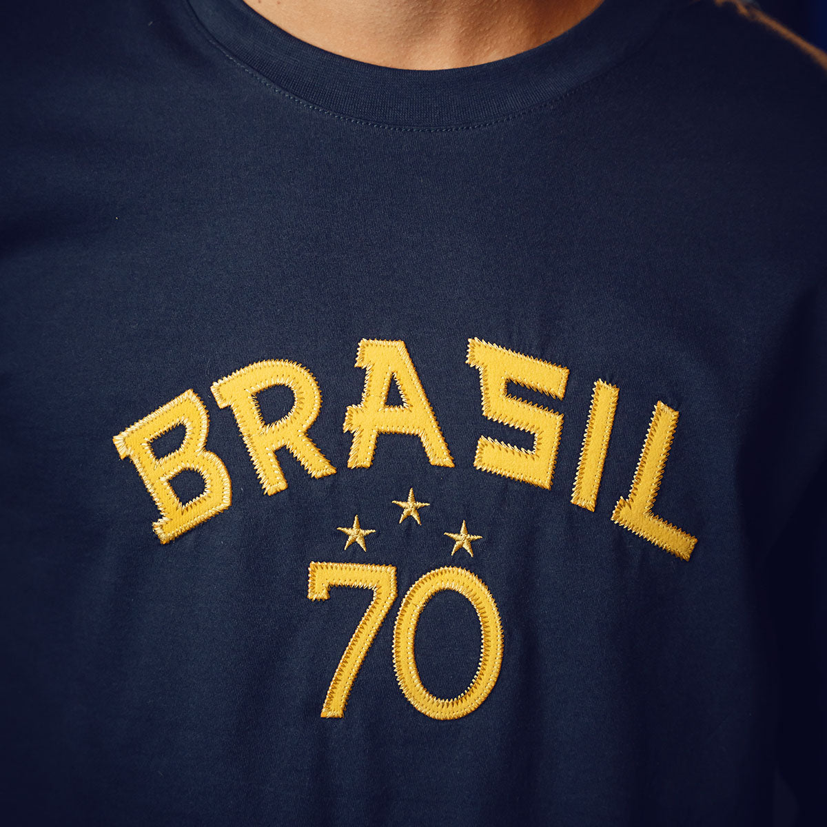 Brazil Retro 1970 Men's Long Sleeved T-Shirt