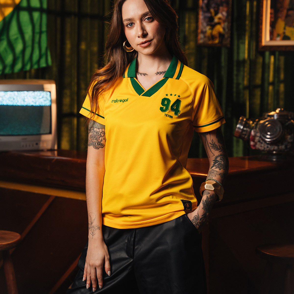 Brazil Retro 1994 Woman's T-Shirt