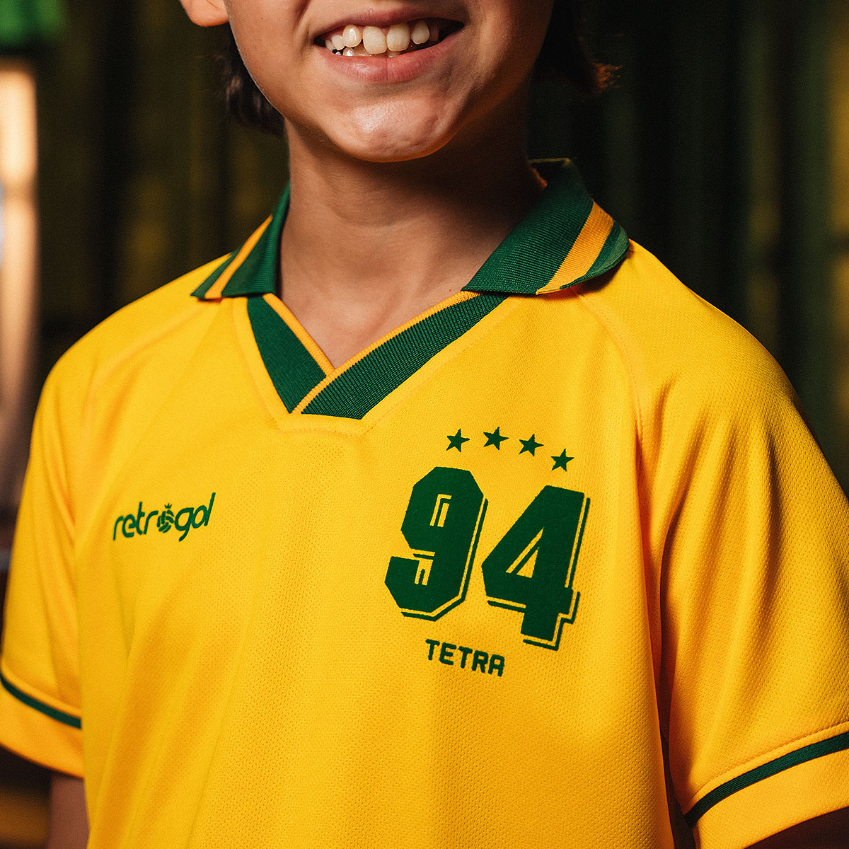 Brazil Retro 1994 Unisex Kid's T-Shirt