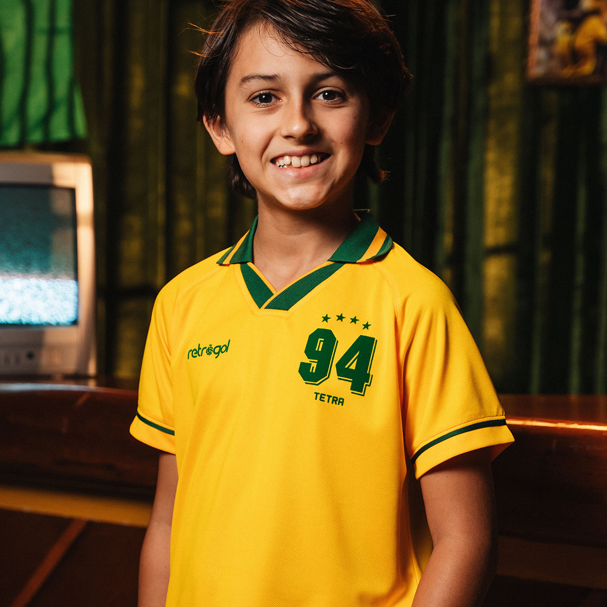 Brazil Retro 1994 Unisex Kid's T-Shirt