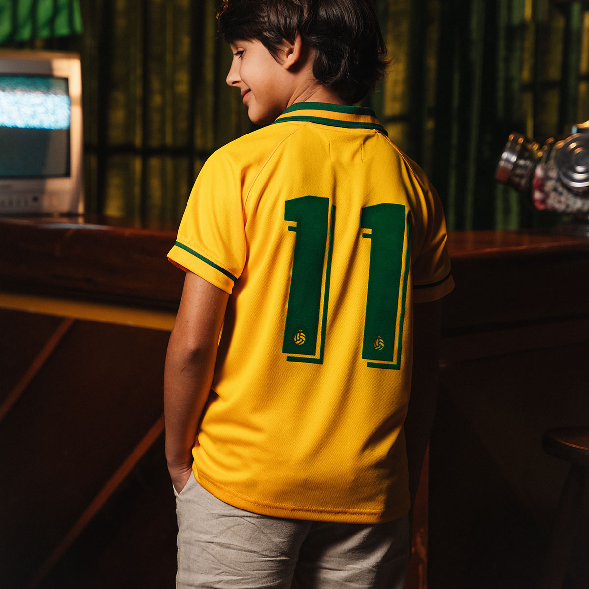 Brazil Retro 1994 Unisex Kid's T-Shirt