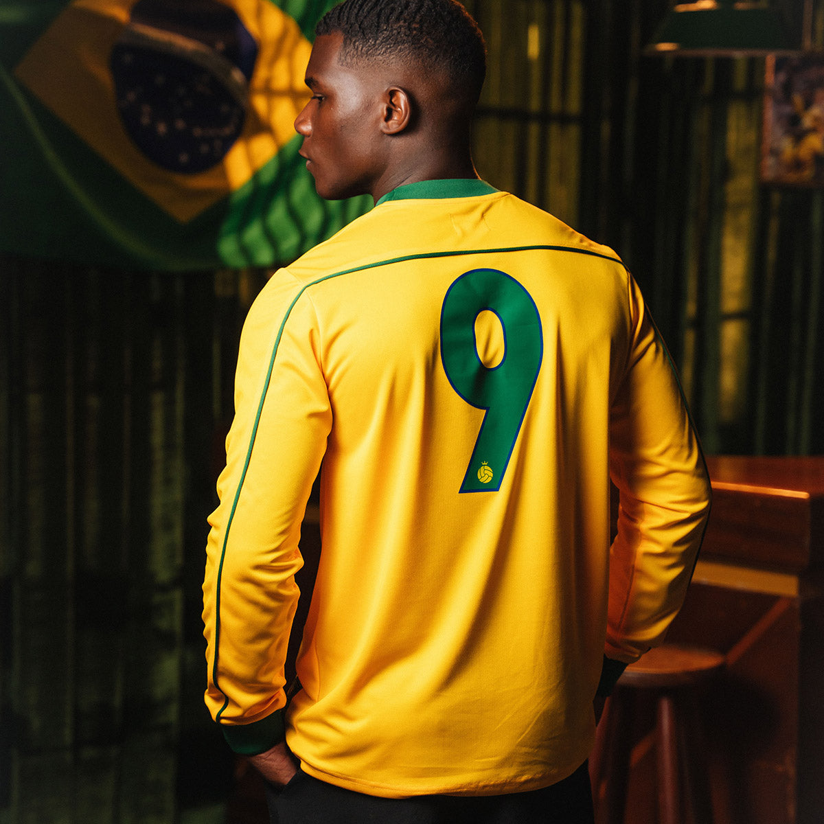 Brazil Retro 1998 Men's Long Sleeved T-Shirt
