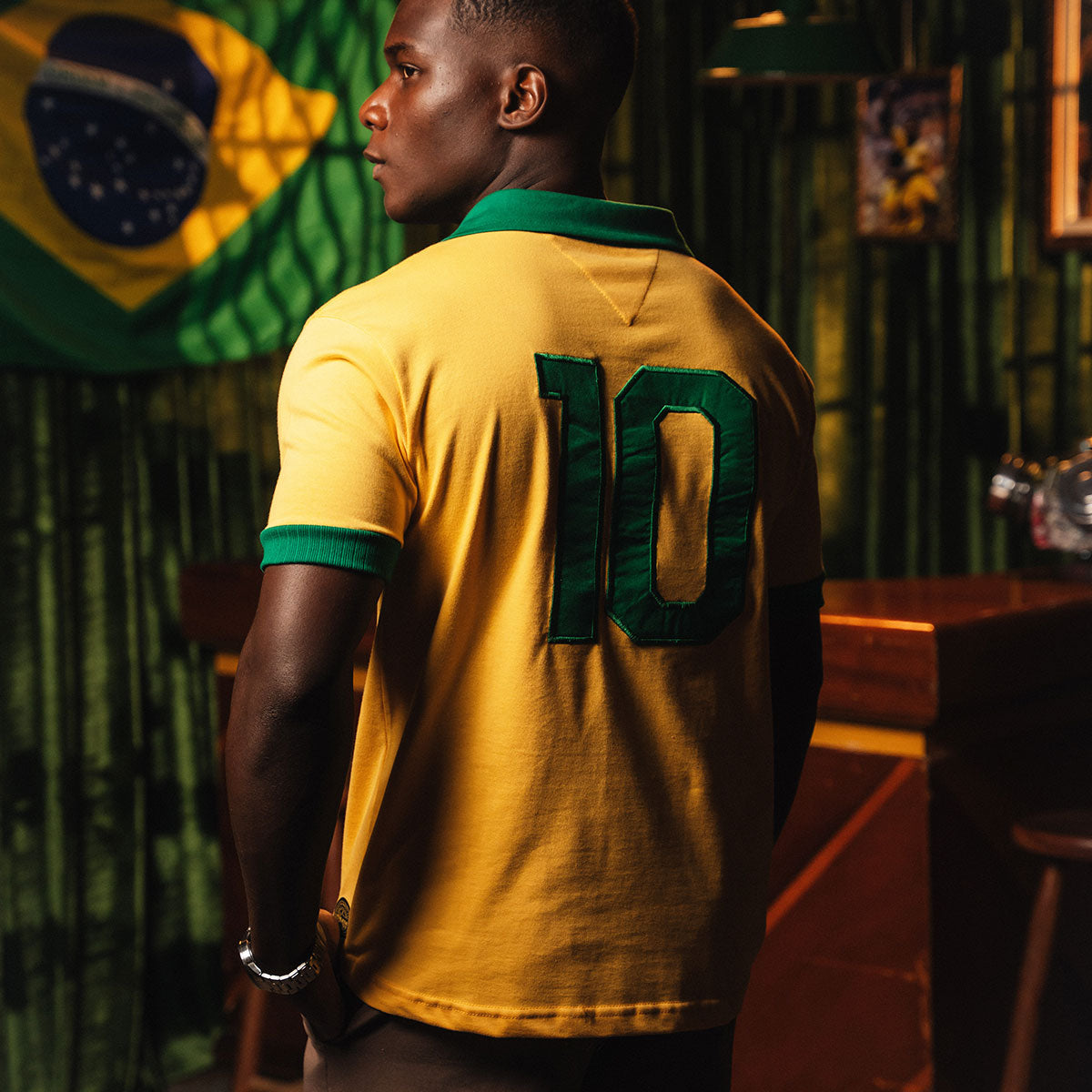 Brazil Retro 1962 Pelé Men's T-Shirt