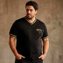 Men's Plus Size Retro Black Brazil Shirt