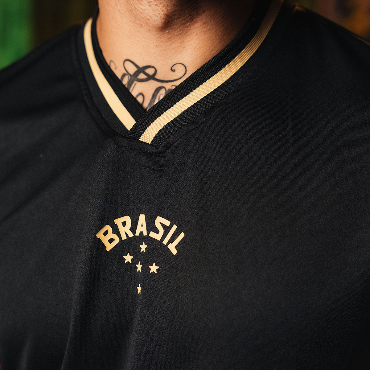 Brazil Retro Urban Dry Black Men's T-Shirt