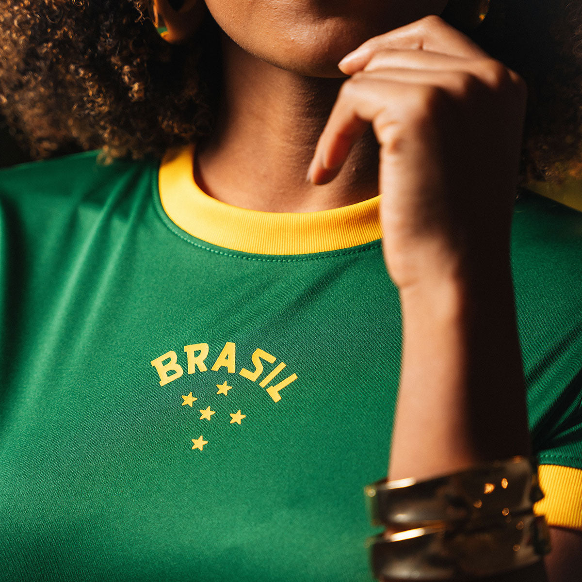 Brazil Retro Urban Dry Green Woman's T-Shirt