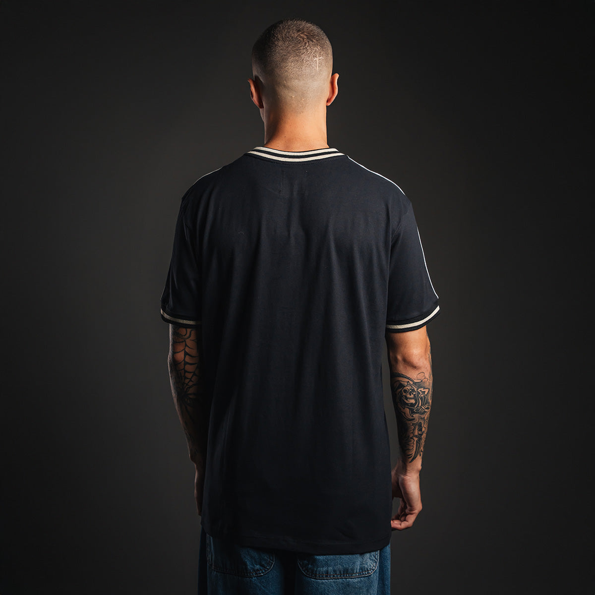 CCCP Retro Lines Black Men's T-Shirt