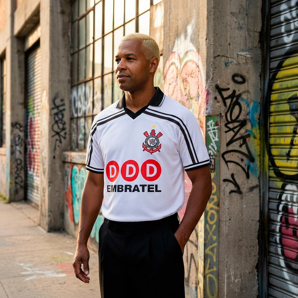 Corinthians Retro DDD Embratel Men's T-Shirt