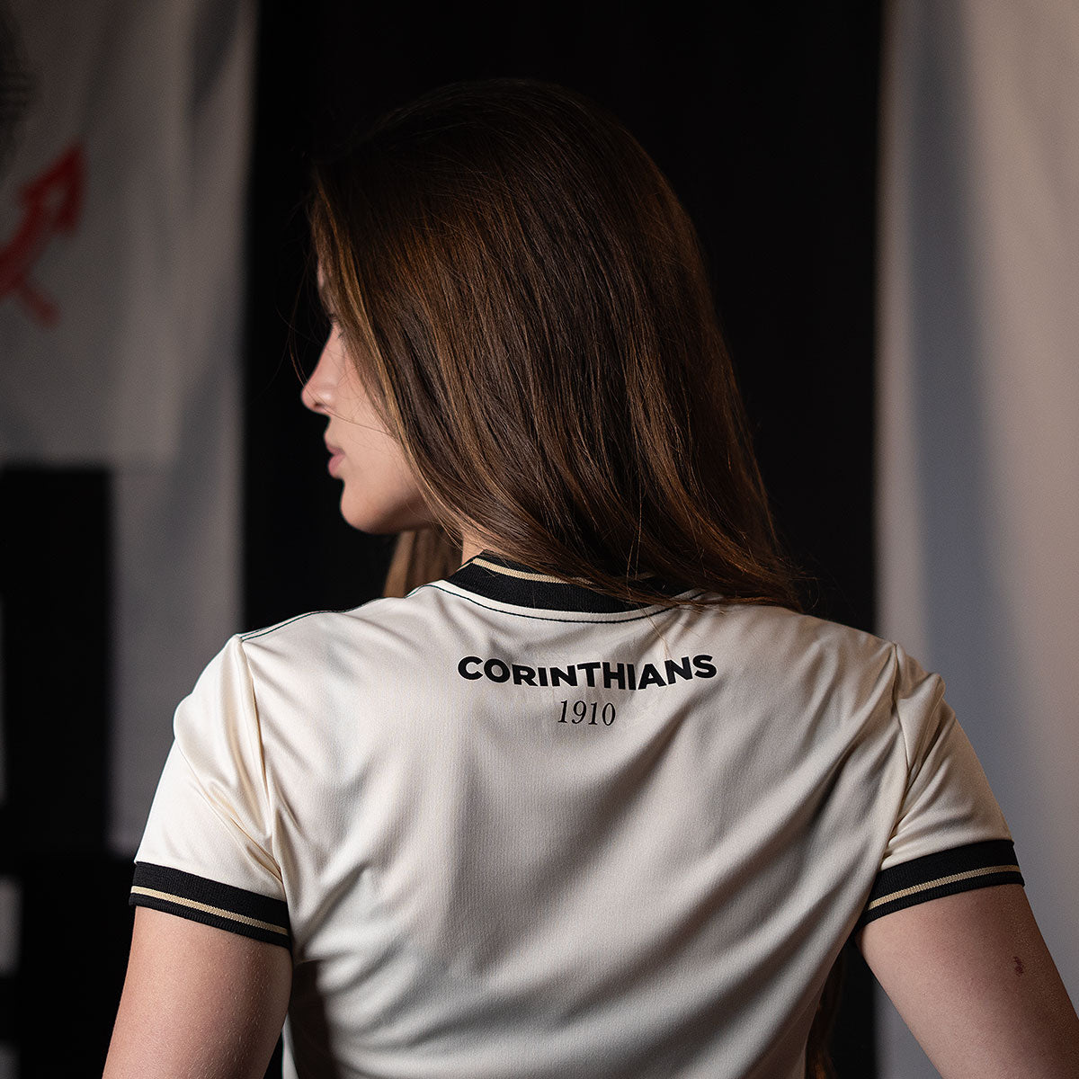 Corinthians Retro 1910 Off-White Woman's T-Shirt