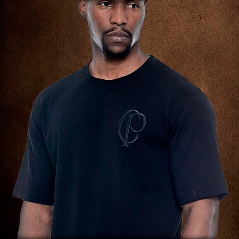 Corinthians Retro CP Black Men's T-Shirt
