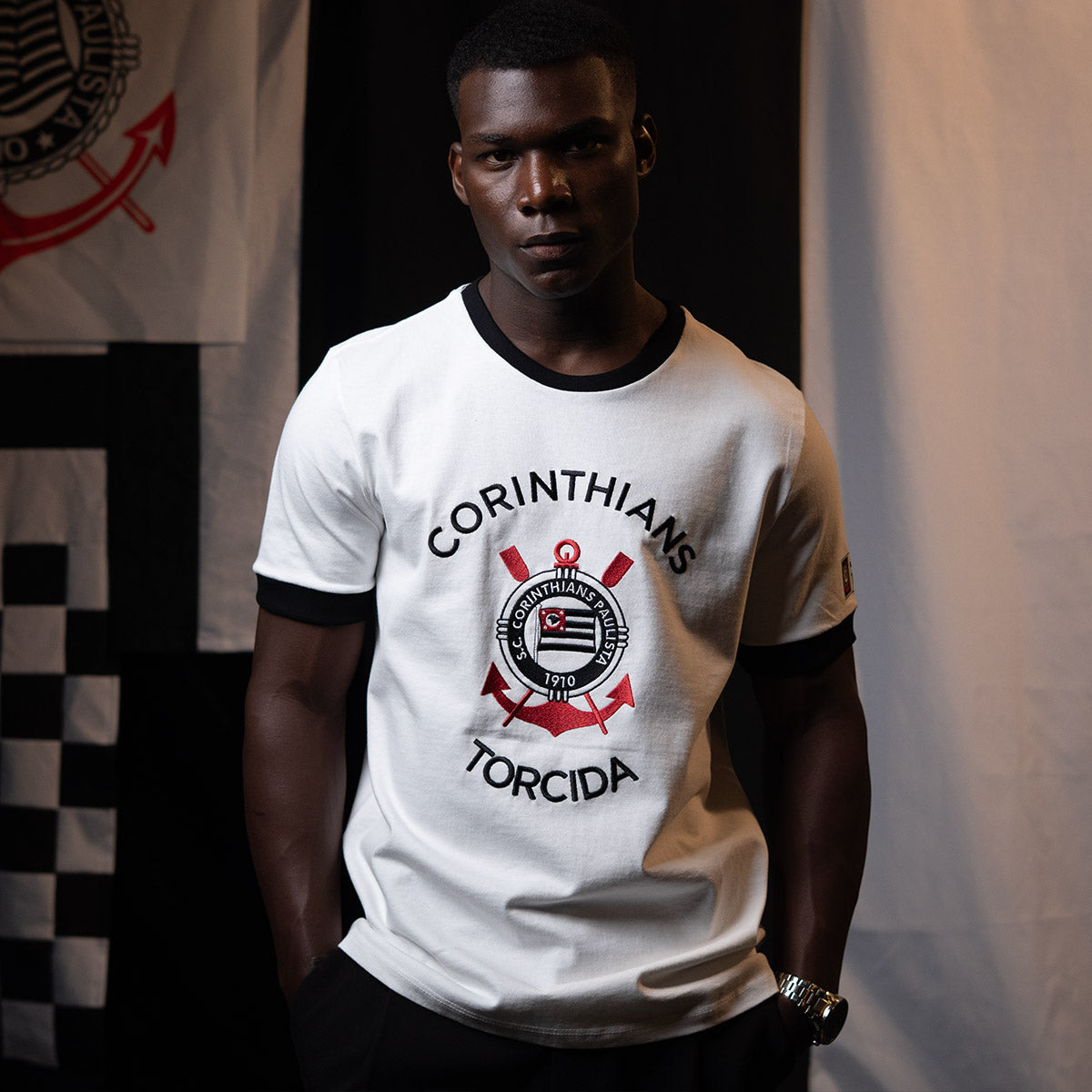 Corinthians Retro 1934 Fan Off-White Men's T-Shirt