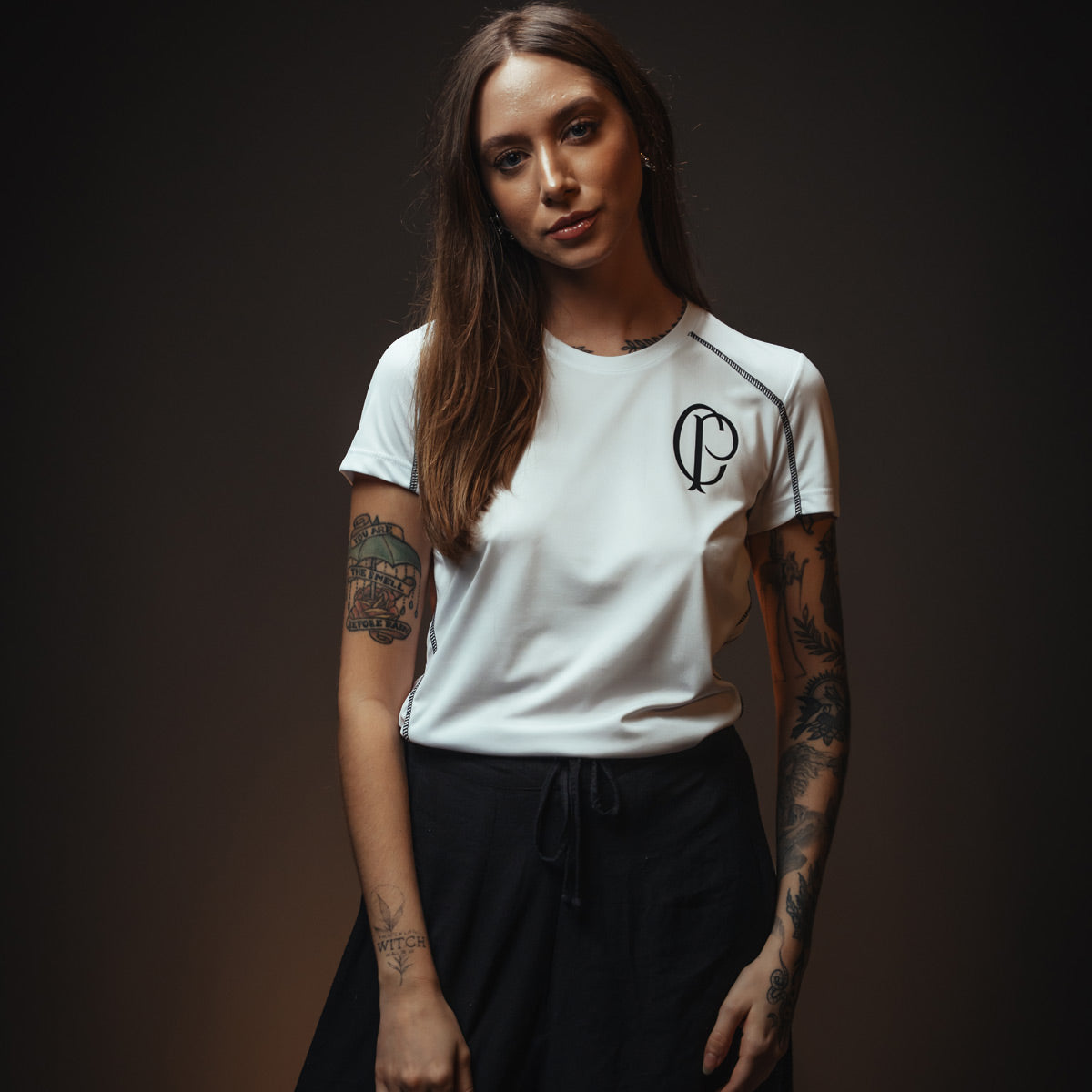 Corinthians Retro Raglan White Woman's T-Shirt