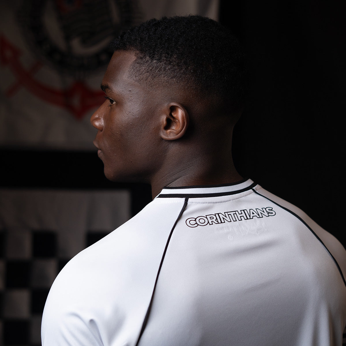 Corinthians Retro Raglan White Men's T-Shirt