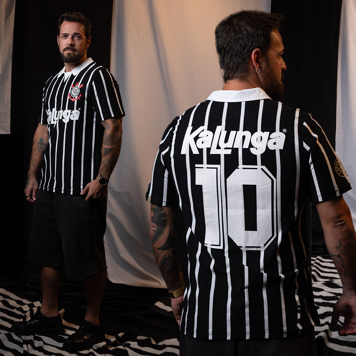 Corinthians Retro 1990 Kalunga nº10 Men's T-Shirt