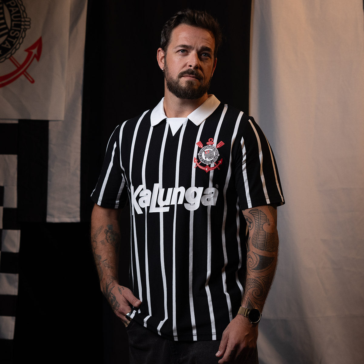 Corinthians Retro 1990 Kalunga nº10 Men's T-Shirt