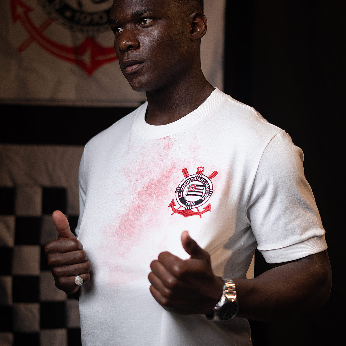 Corinthians Retro 1983 Zé Maria Men's T-Shirt