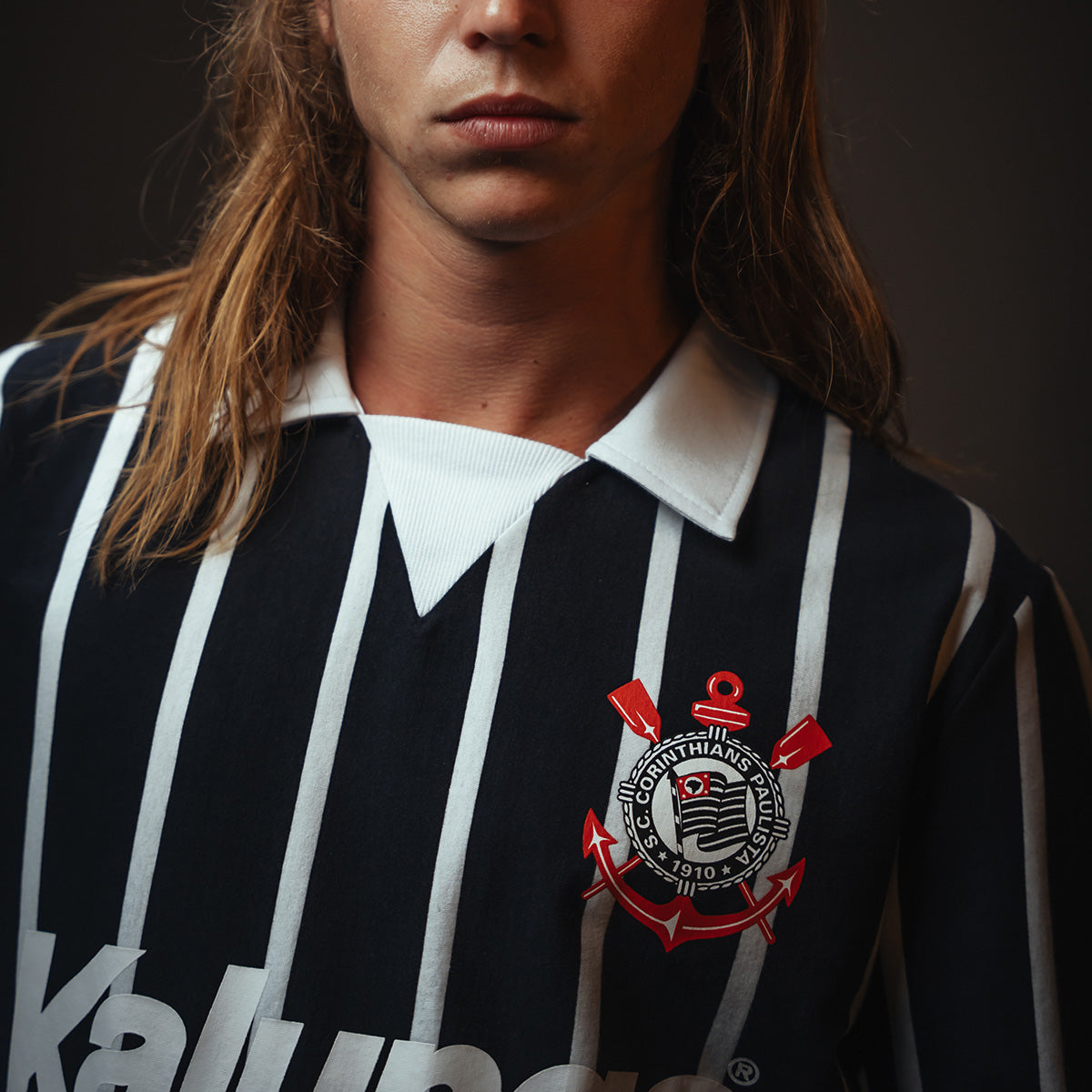 Corinthians Retro 1990 Kalunga Men's Long Sleeved T-Shirt