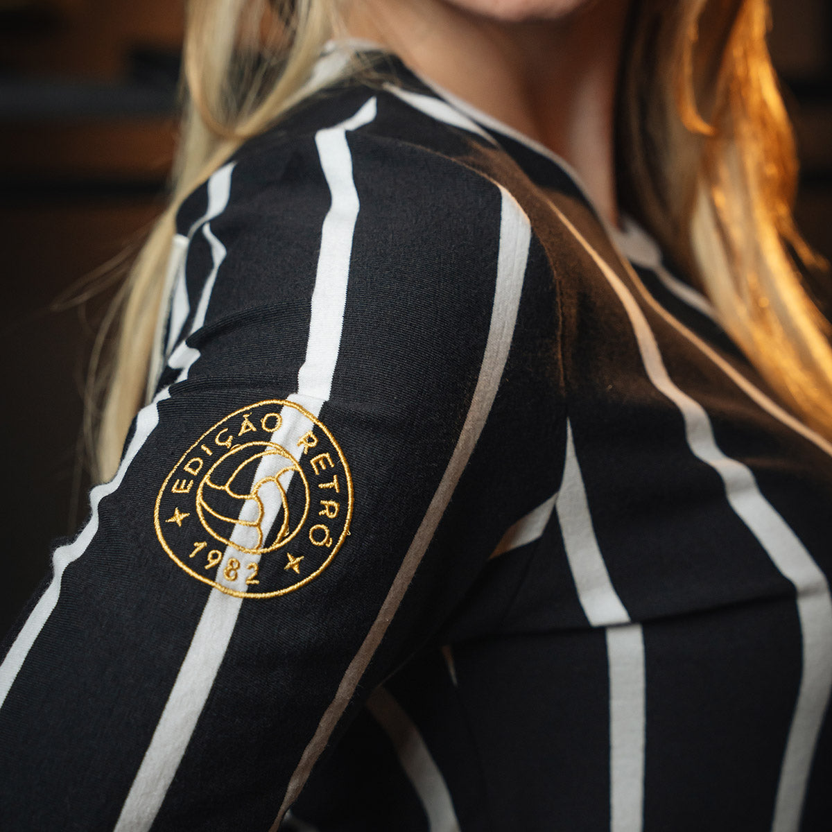 Corinthians Retro Democracy 1982 Woman's Long Sleeved T-Shirt