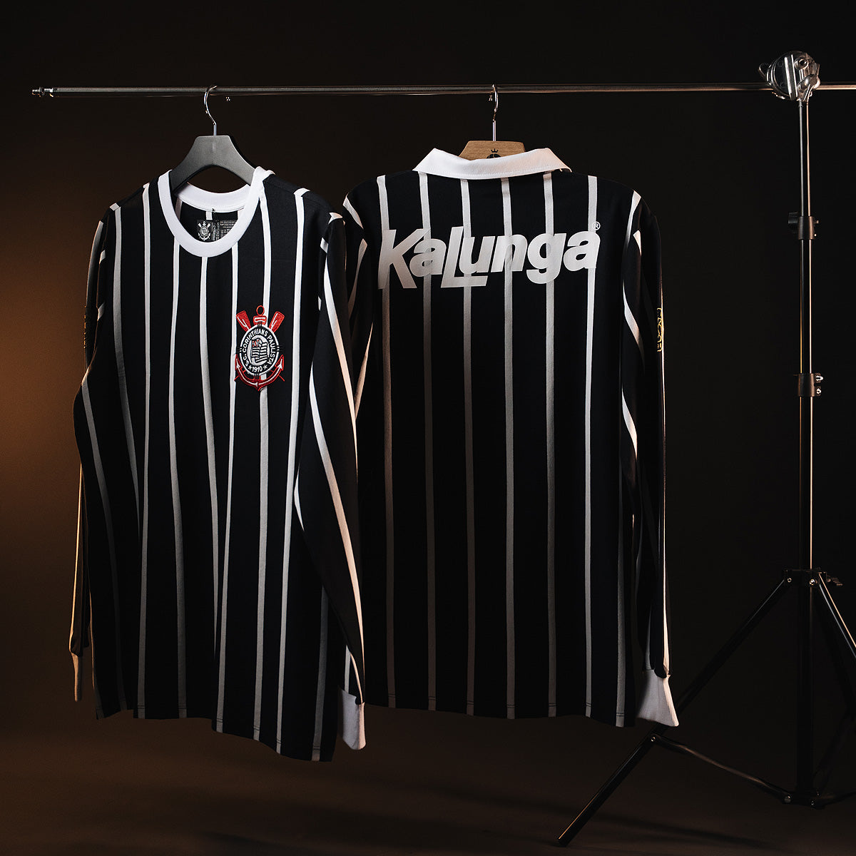 Corinthians Retro 1982 Democracy Men's Long Sleeved T-Shirt