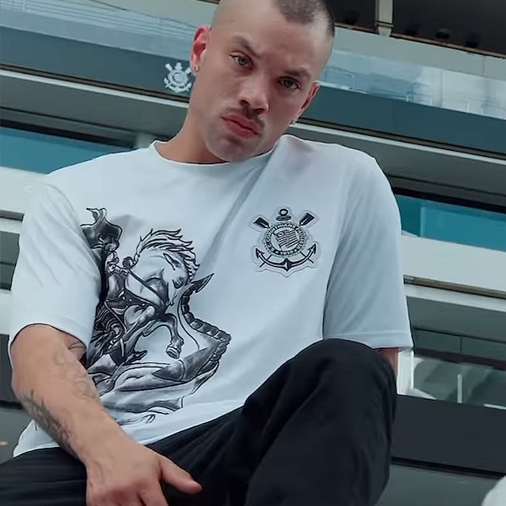 Corinthians Retro Saint George White Men's T-Shirt