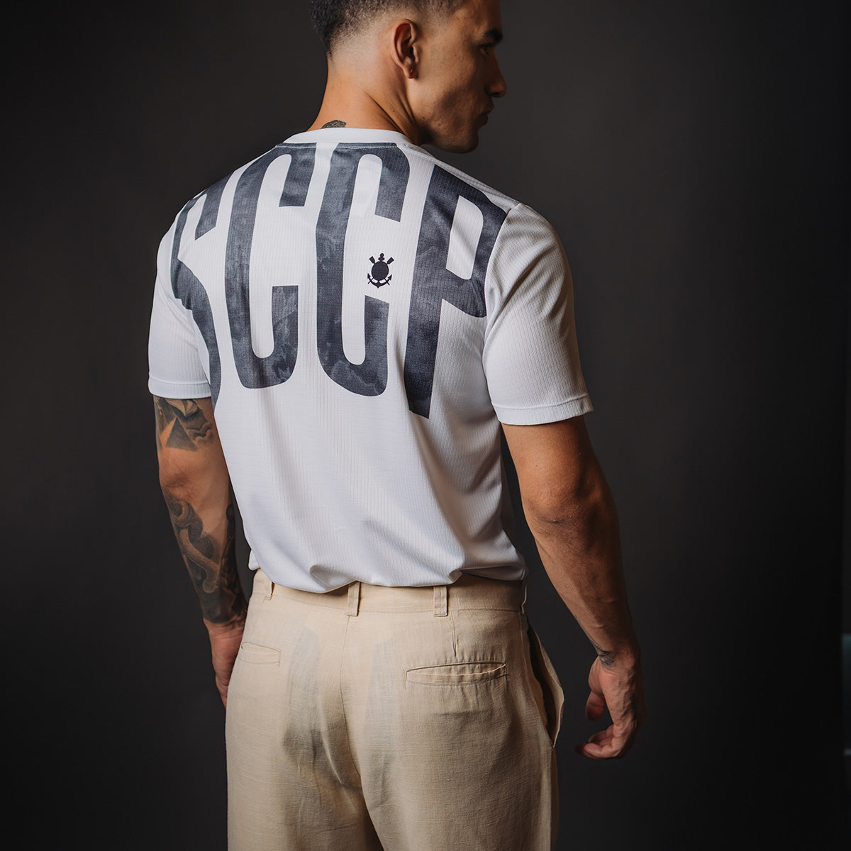 Corinthians Retro Urban White Men's T-Shirt