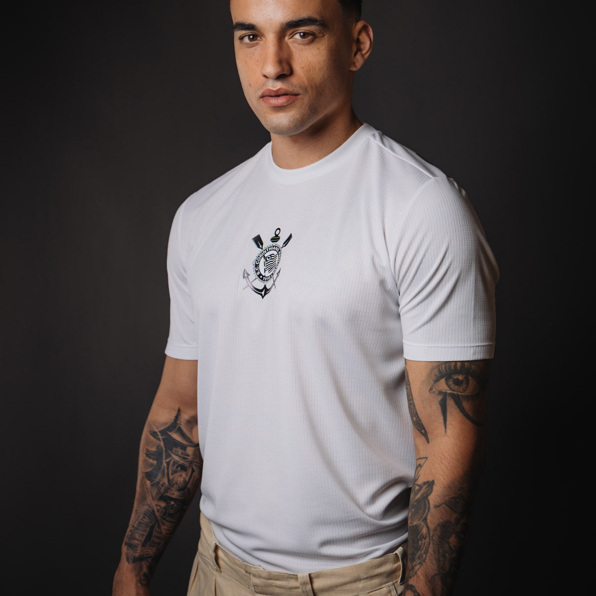 Corinthians Retro Urban White Men's T-Shirt