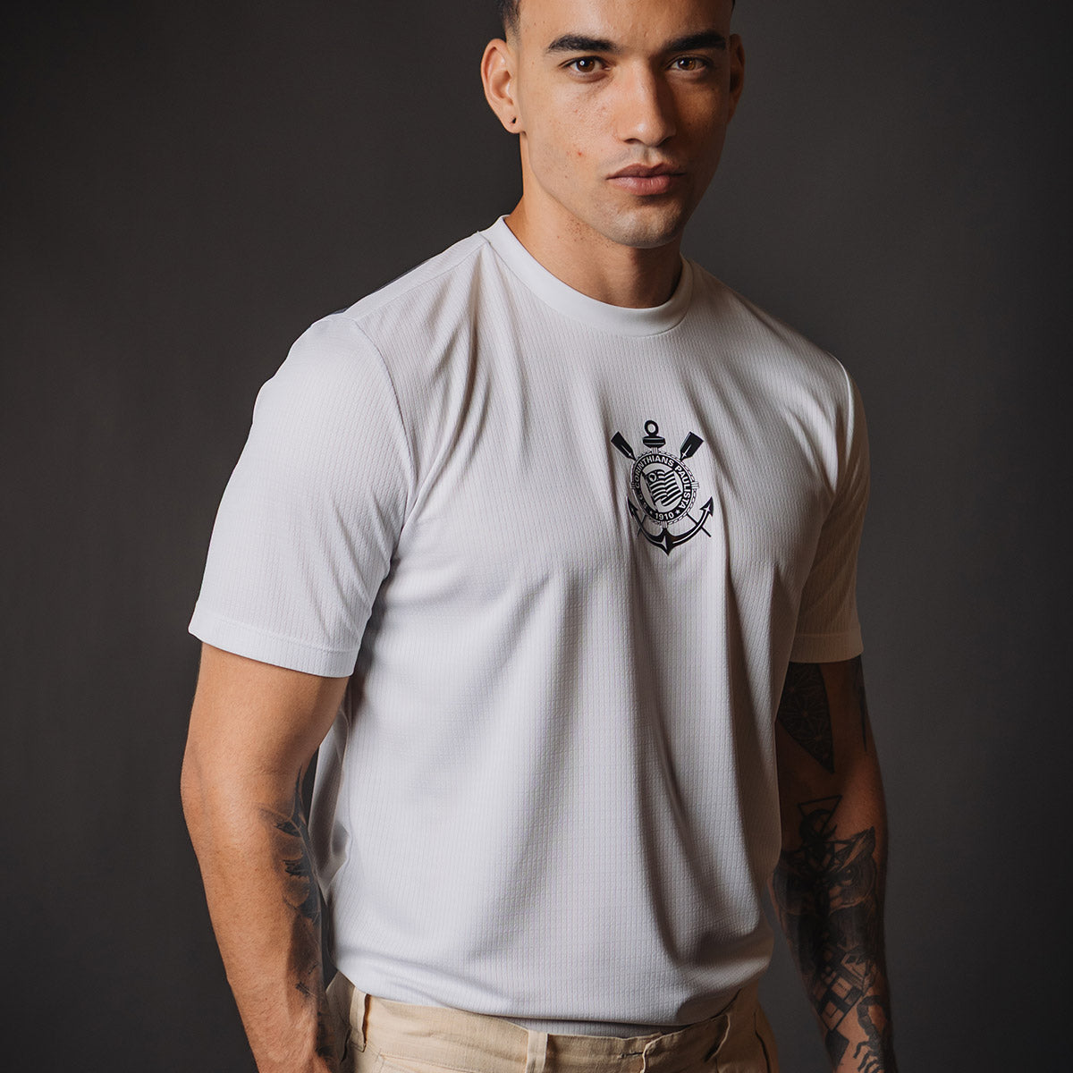 Corinthians Retro Urban White Men's T-Shirt