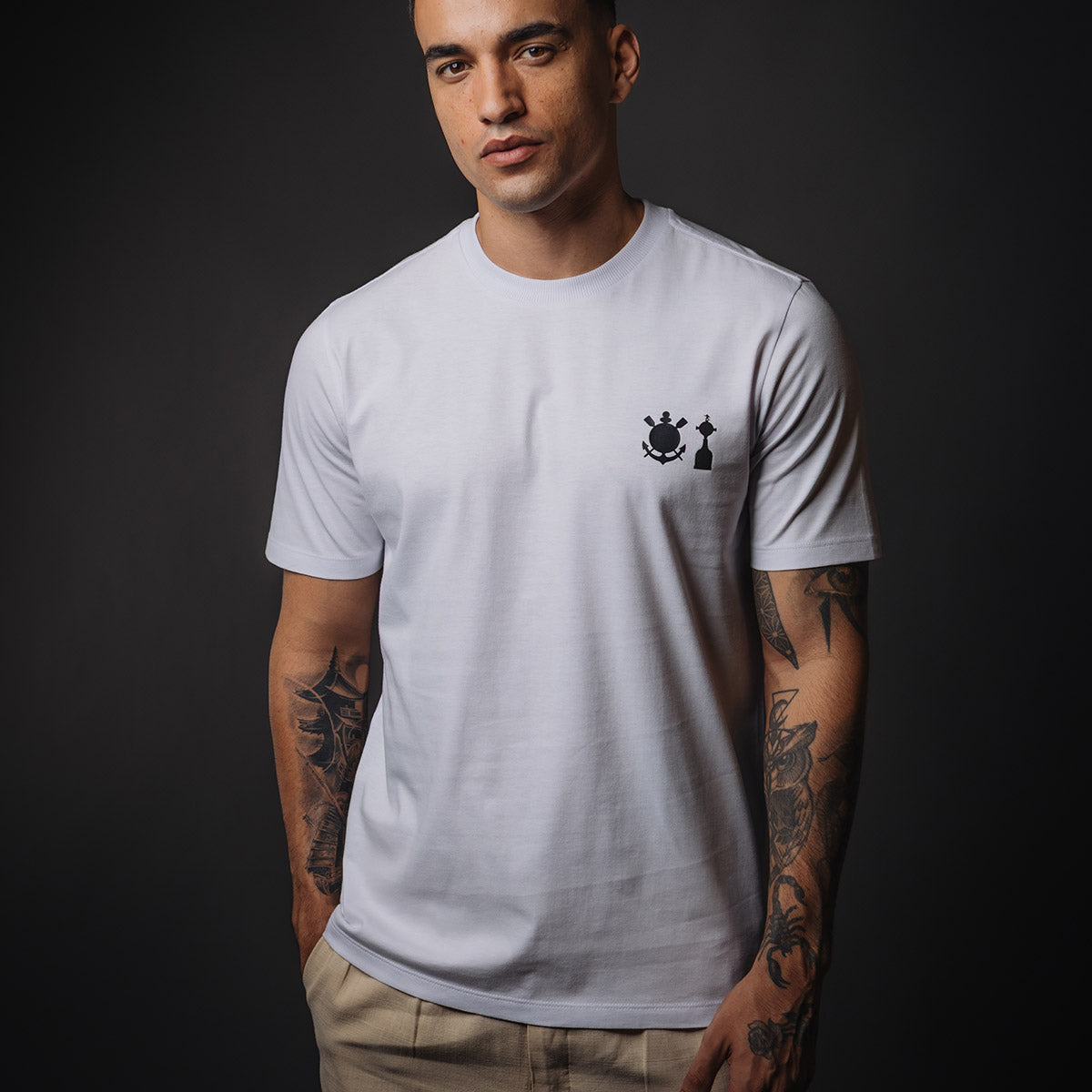 Corinthians Retro SCCP White Men's T-Shirt