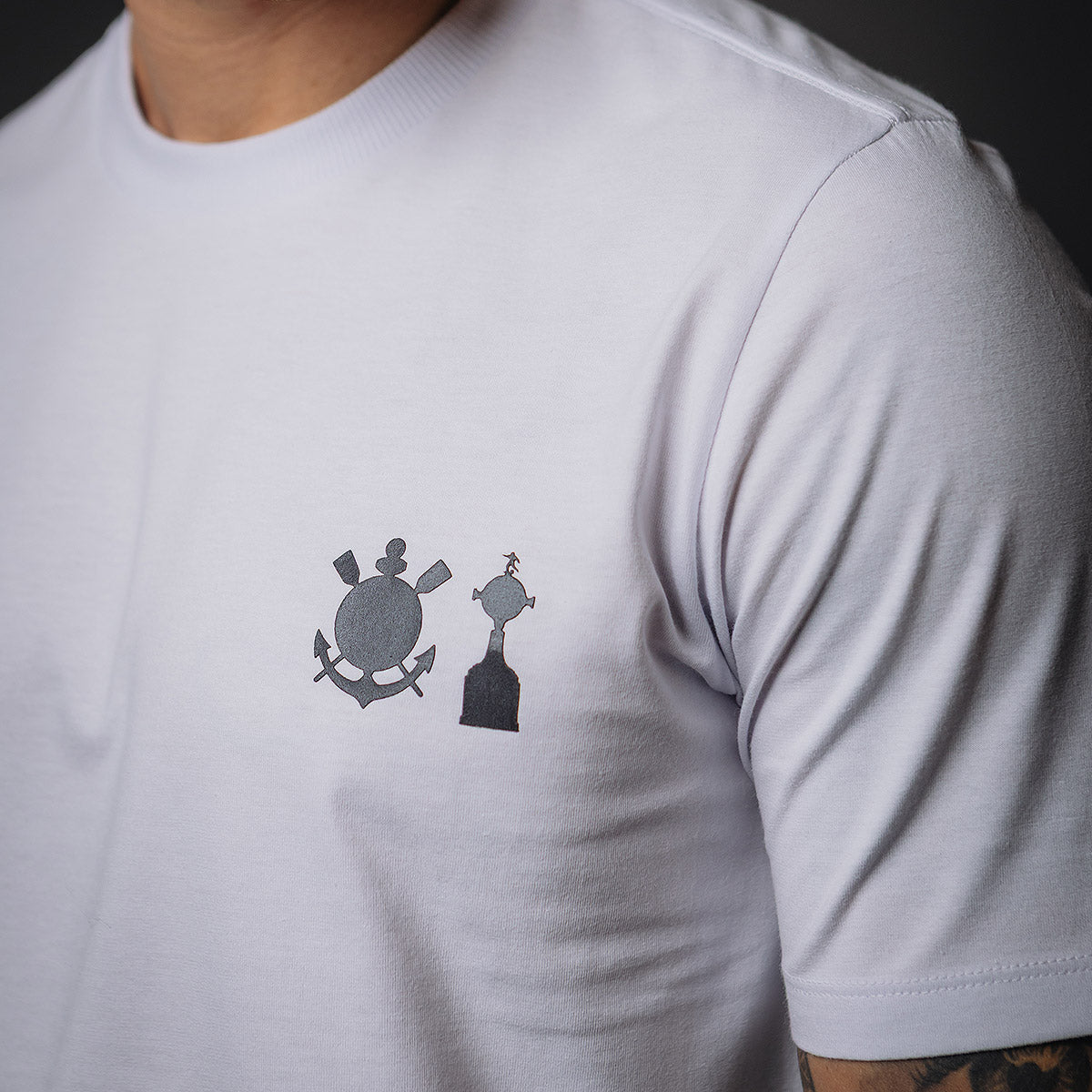 Corinthians Retro SCCP White Men's T-Shirt