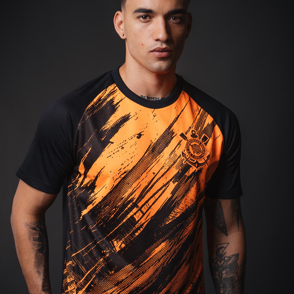 Corinthians Retro Pro Orange Men's T-Shirt