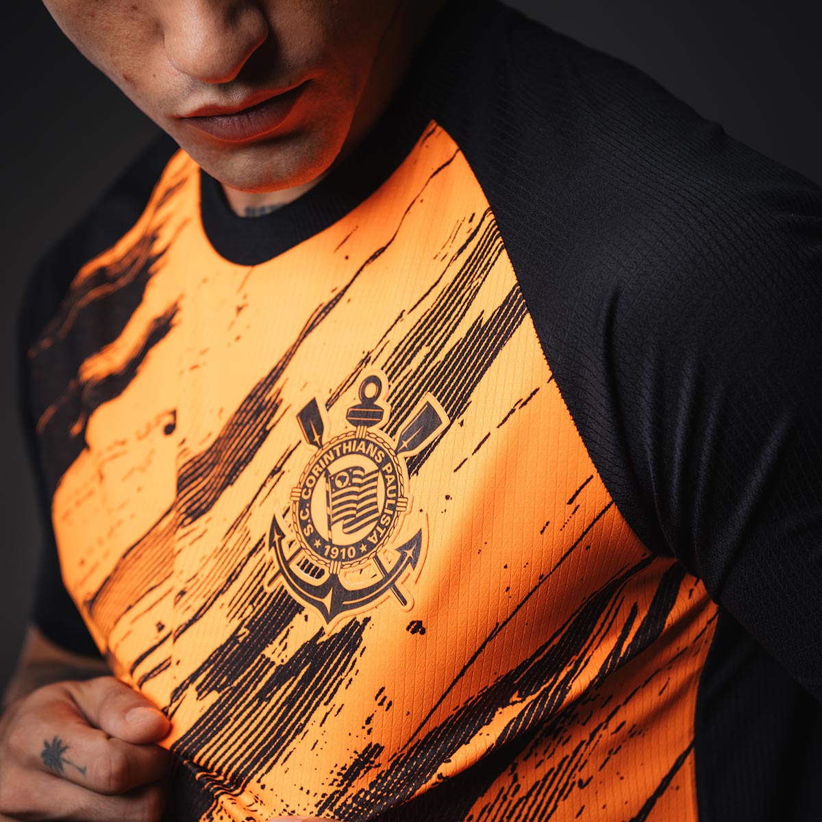 Corinthians Retro Pro Orange Men's T-Shirt