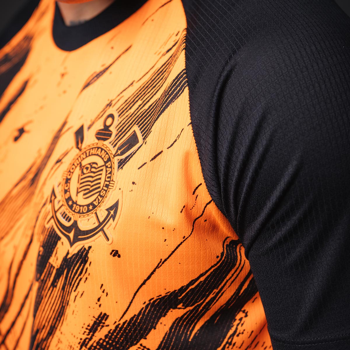 Corinthians Retro Pro Orange Men's T-Shirt