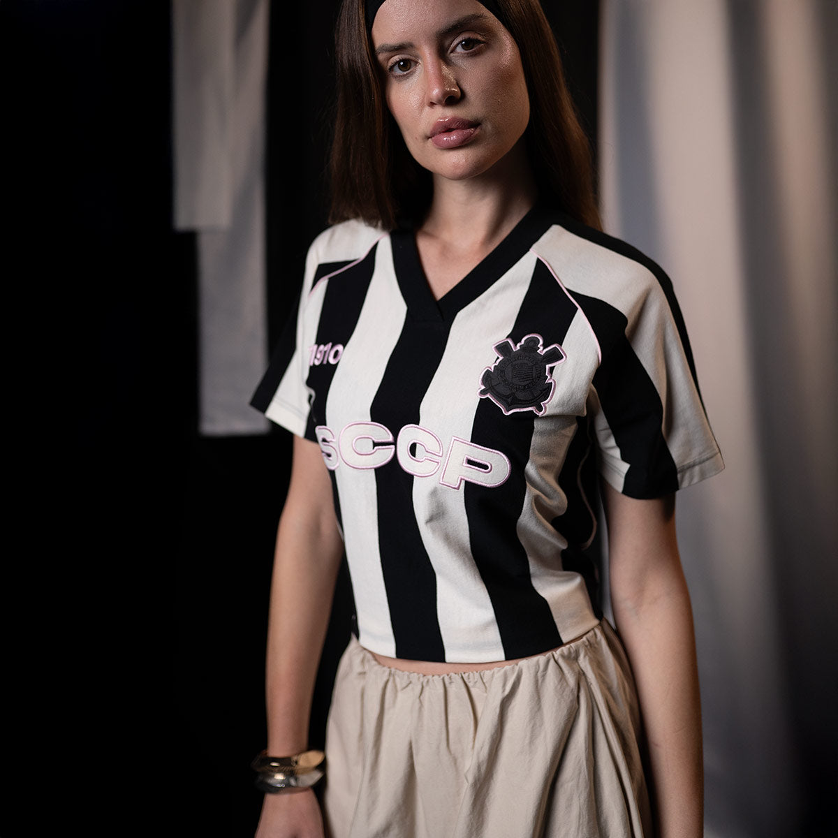 Corinthians Retro 1910 Lifestyle SCCP Woman's T-Shirt