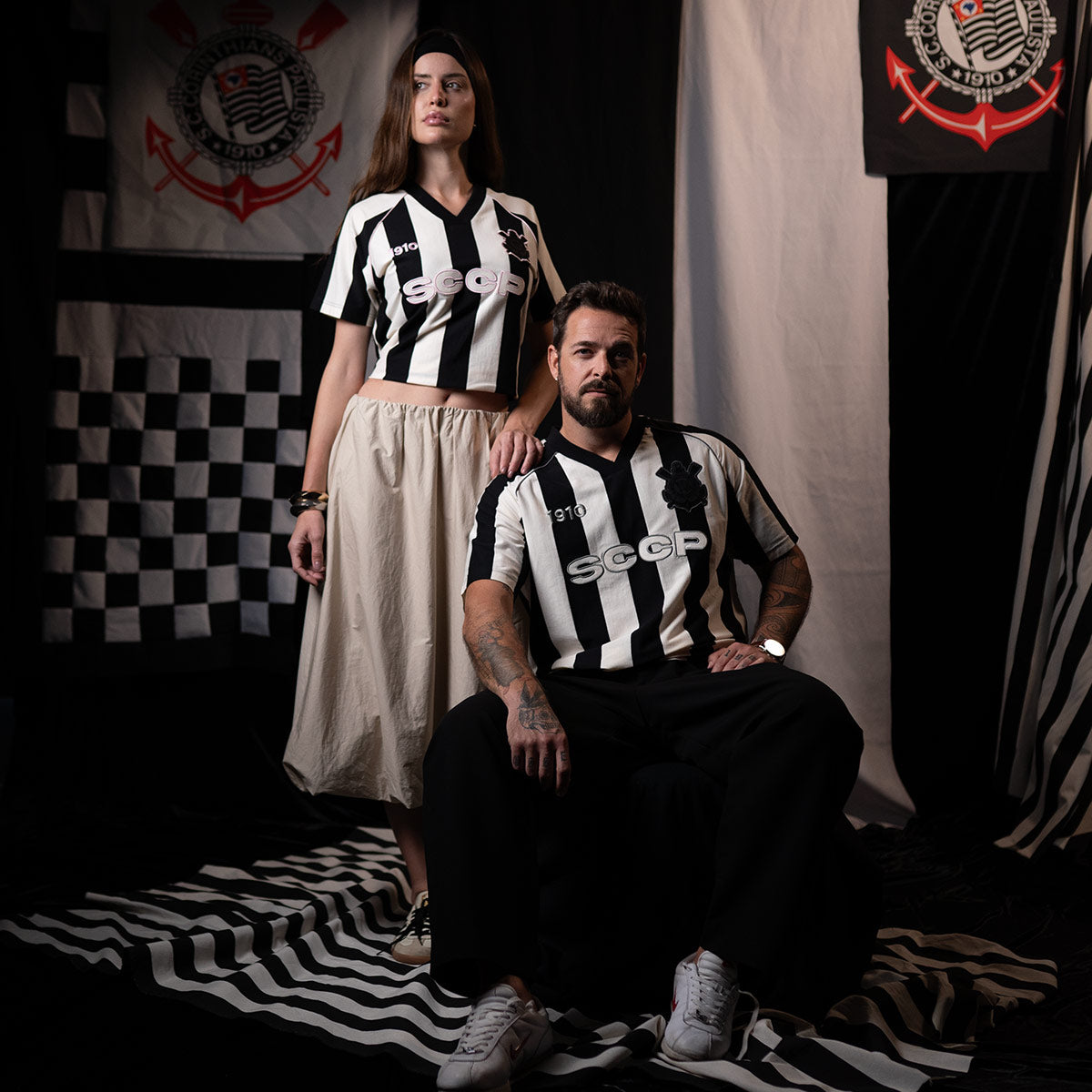 Corinthians Retro 1910 Lifestyle SCCP Woman's T-Shirt