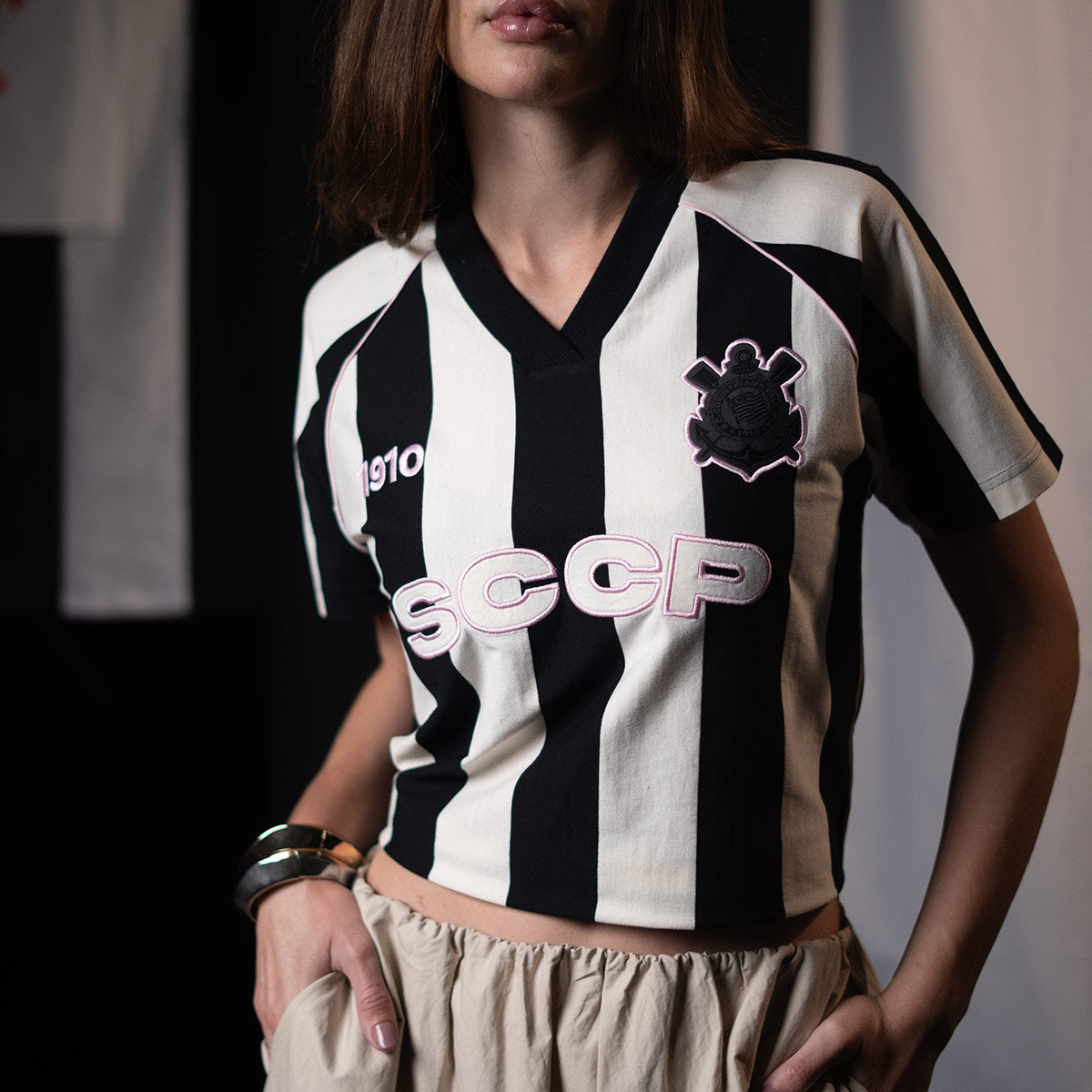 Corinthians Retro 1910 Lifestyle SCCP Woman's T-Shirt