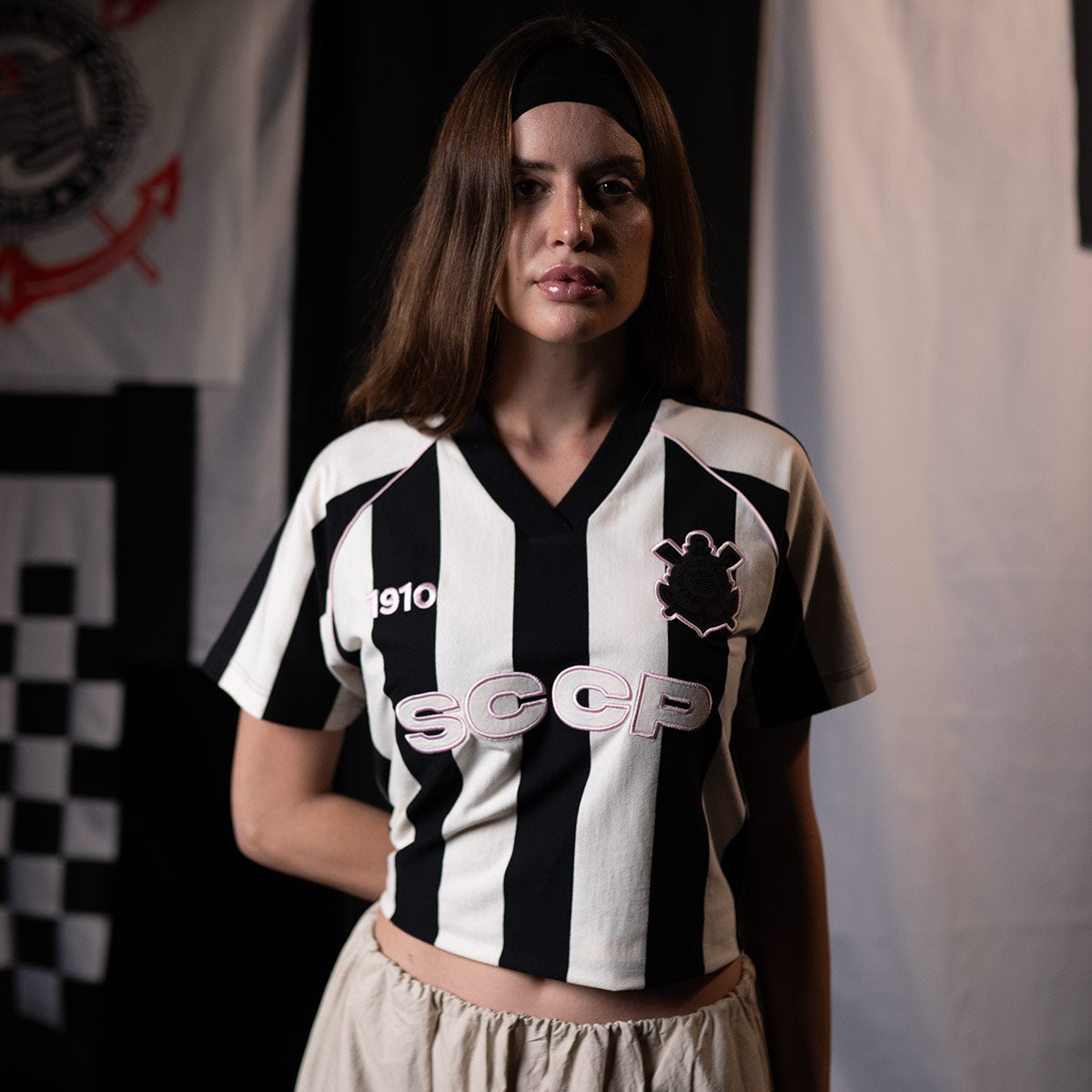 Corinthians Retro 1910 Lifestyle SCCP Woman's T-Shirt