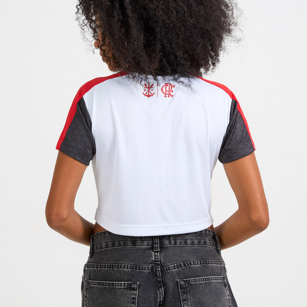 Flamengo Retro Fan Woman's Cropped T-Shirt