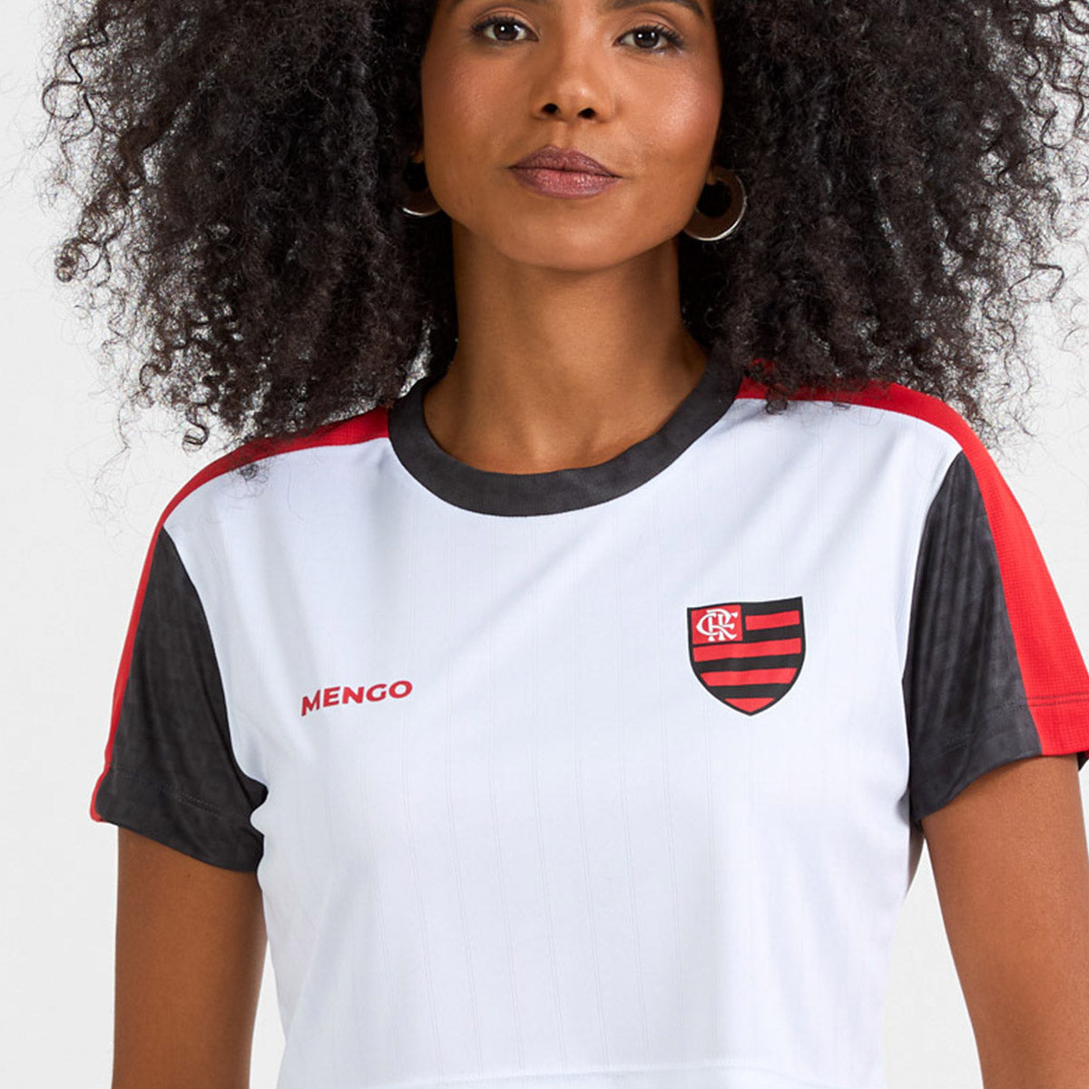 Flamengo Retro Fan Woman's Cropped T-Shirt